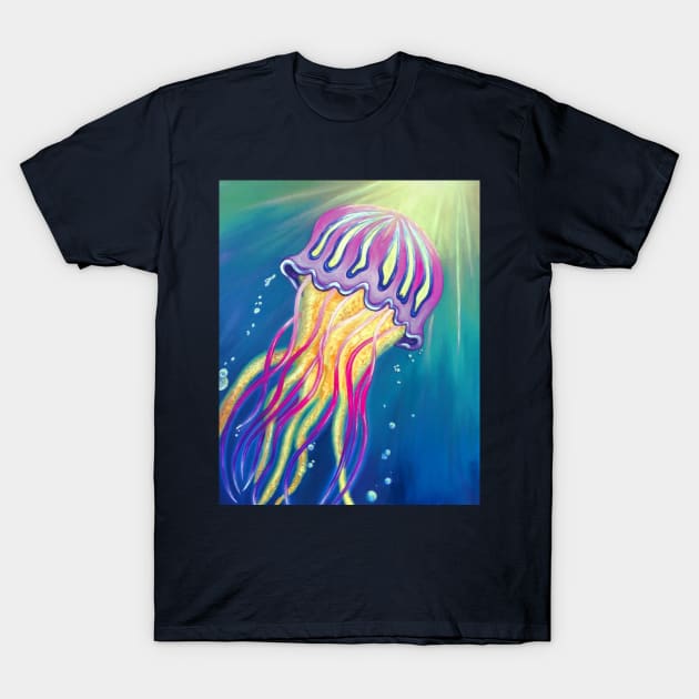 Jelly Fish T-Shirt by EggheadK8